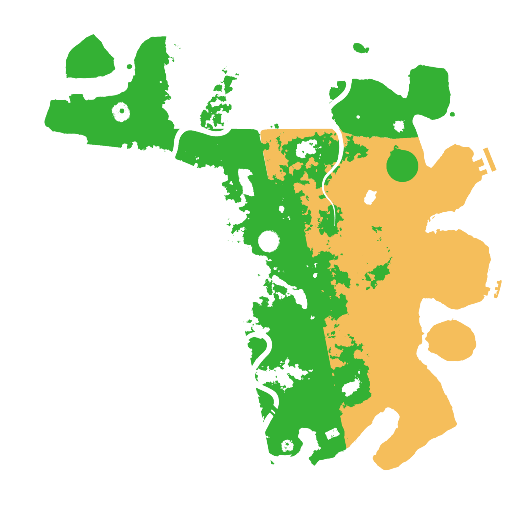 Biome Rust Map: Procedural Map, Size: 4250, Seed: 1384299787