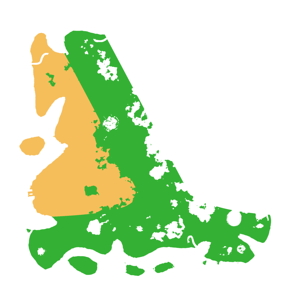 Biome Rust Map: Procedural Map, Size: 3612, Seed: 114015248