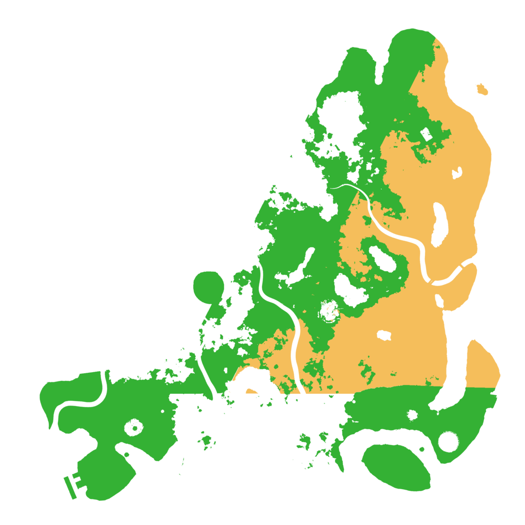 Biome Rust Map: Procedural Map, Size: 4500, Seed: 67835