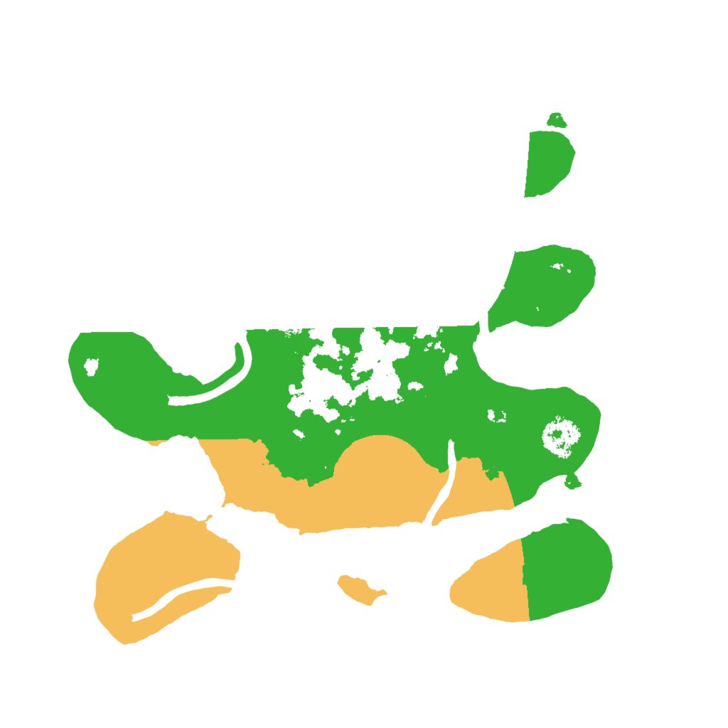 Biome Rust Map: Procedural Map, Size: 2000, Seed: 20363