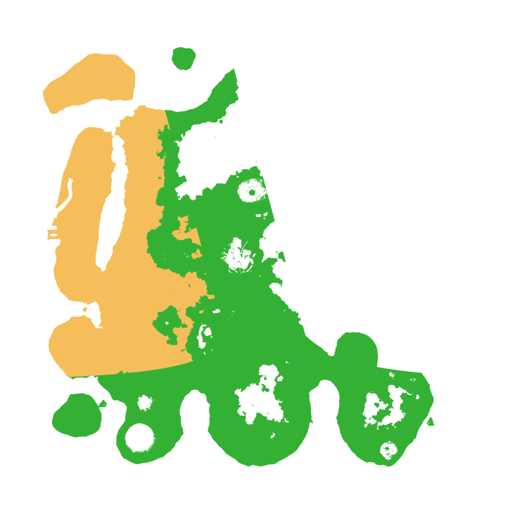 Biome Rust Map: Procedural Map, Size: 3200, Seed: 407748571