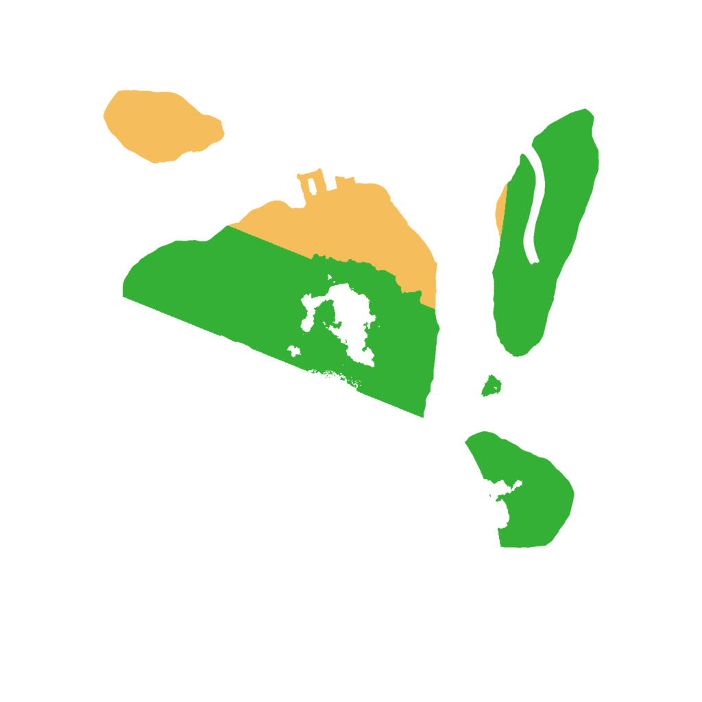 Biome Rust Map: Procedural Map, Size: 1700, Seed: 5552