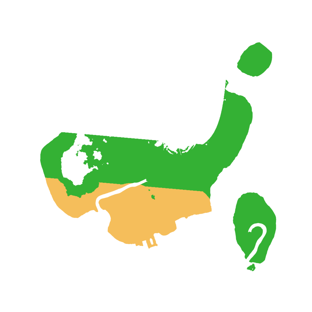 Biome Rust Map: Procedural Map, Size: 2000, Seed: 432243