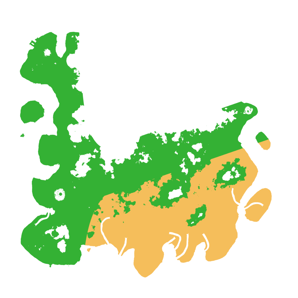 Biome Rust Map: Procedural Map, Size: 3900, Seed: 250