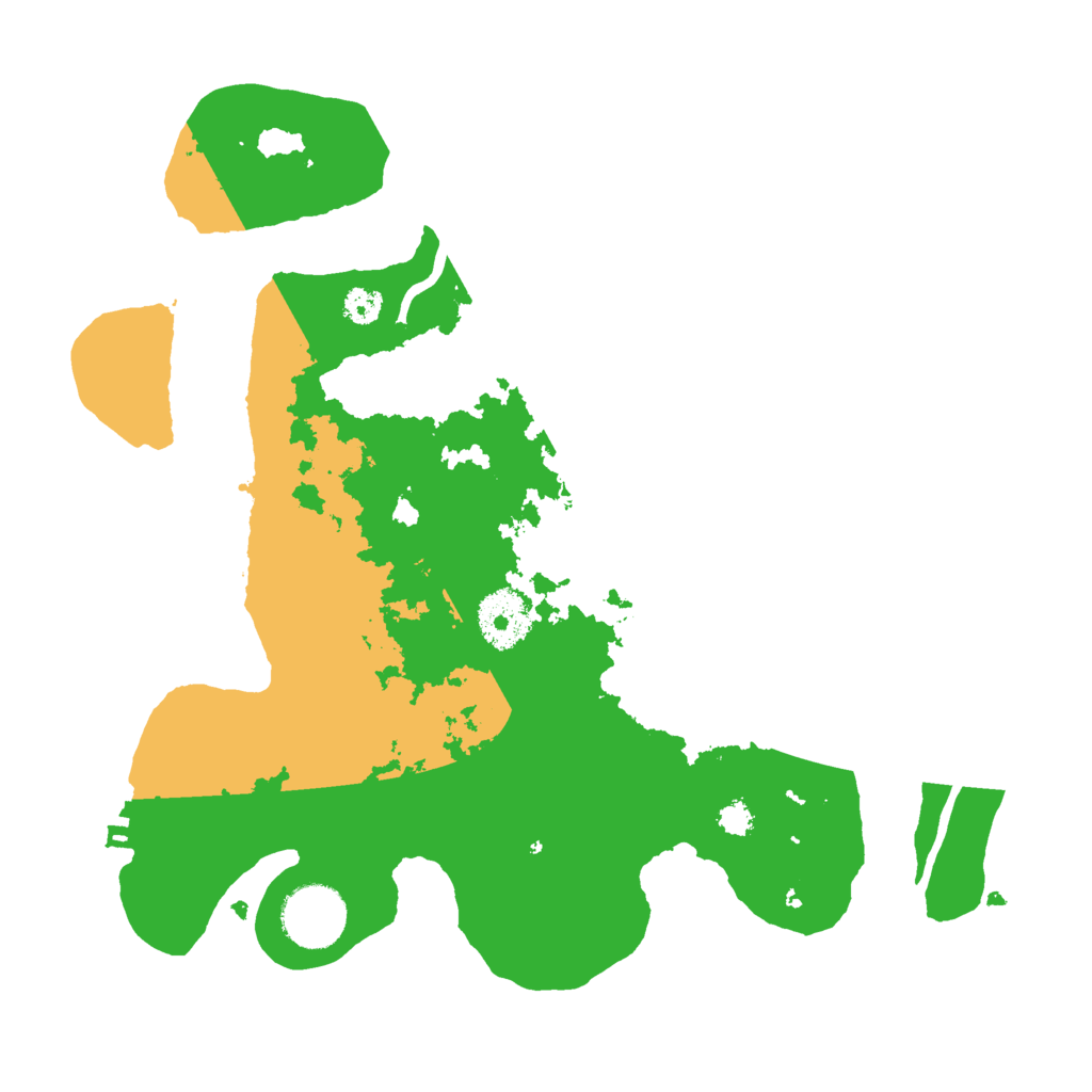 Biome Rust Map: Procedural Map, Size: 3000, Seed: 1247166362