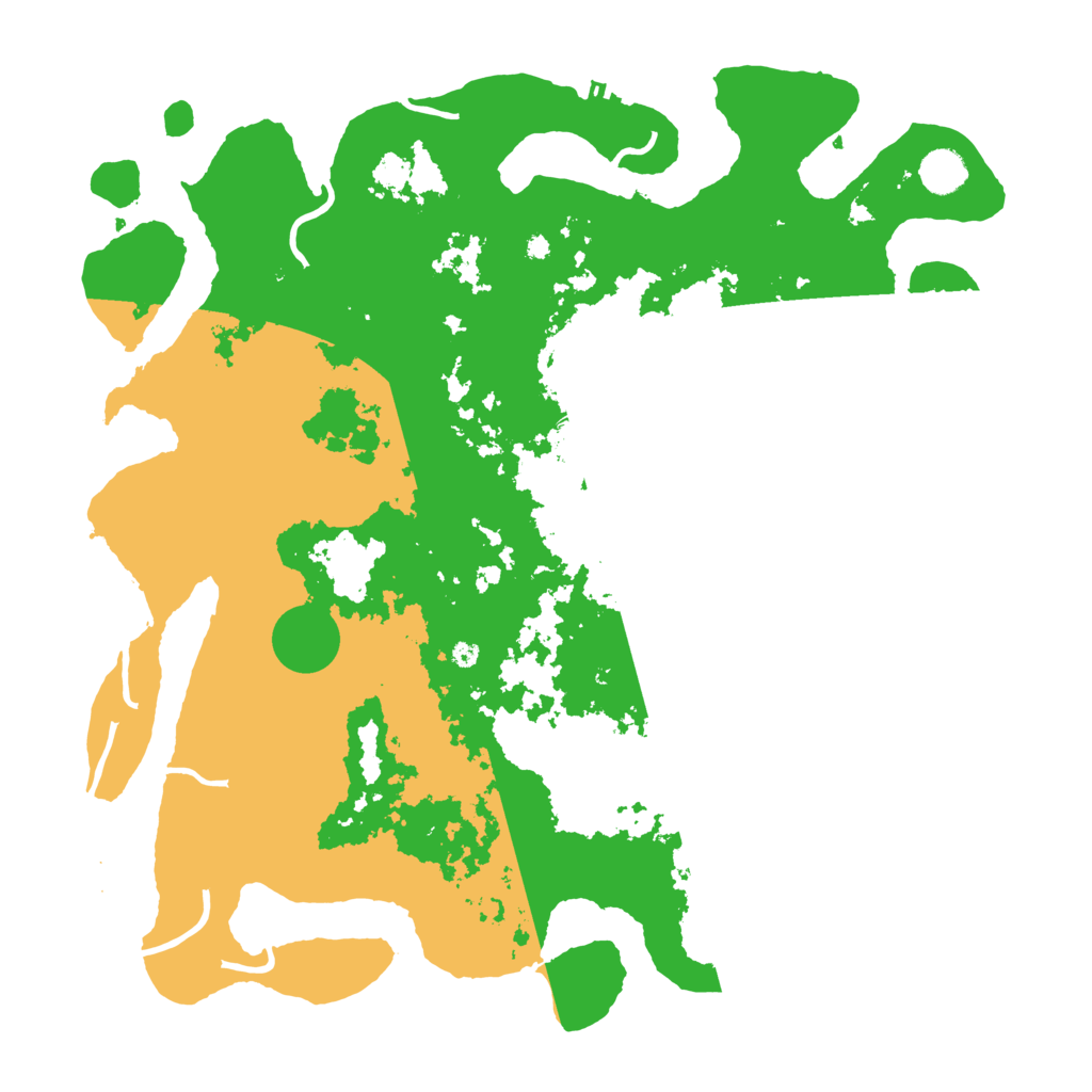Biome Rust Map: Procedural Map, Size: 4250, Seed: 245