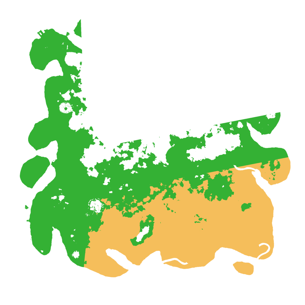 Biome Rust Map: Procedural Map, Size: 3900, Seed: 34418