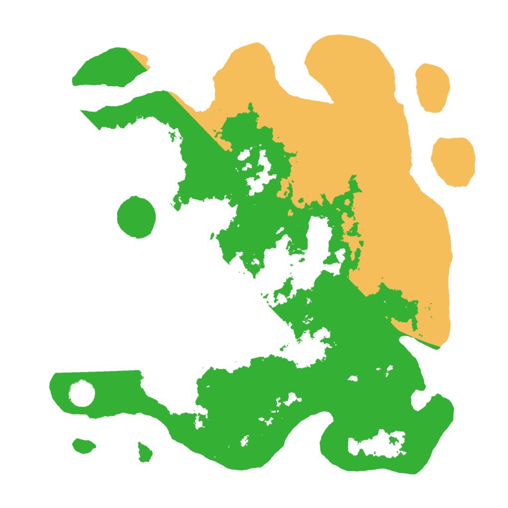 Biome Rust Map: Barren, Size: 3500, Seed: 937628816