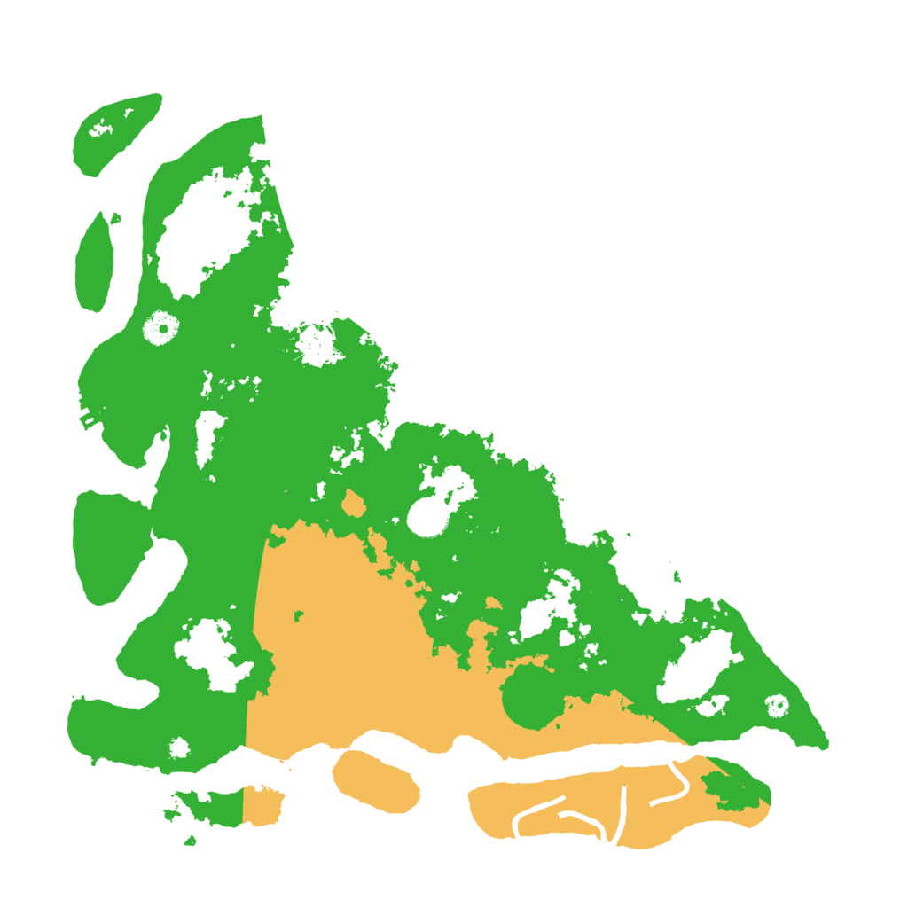 Biome Rust Map: Procedural Map, Size: 4000, Seed: 1831132762