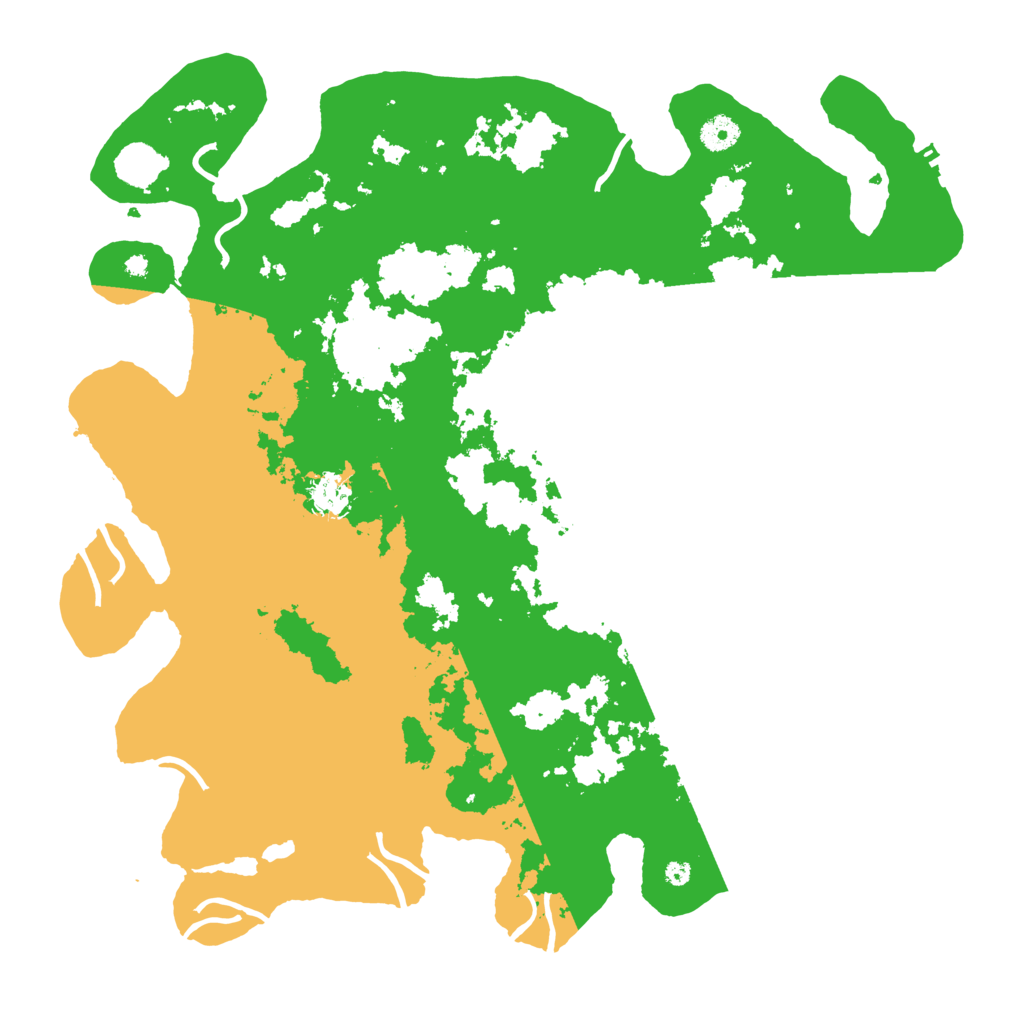 Biome Rust Map: Procedural Map, Size: 4200, Seed: 1228315977