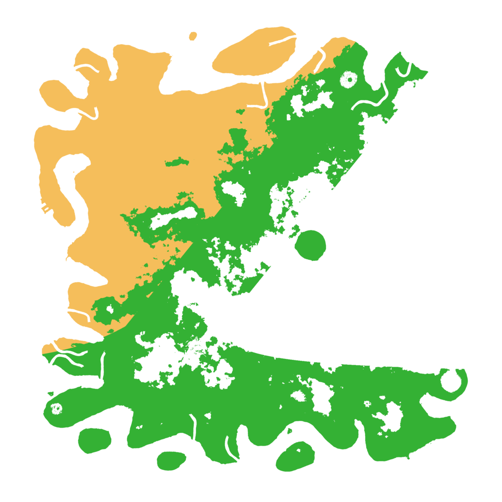 Biome Rust Map: Procedural Map, Size: 4500, Seed: 1943568853