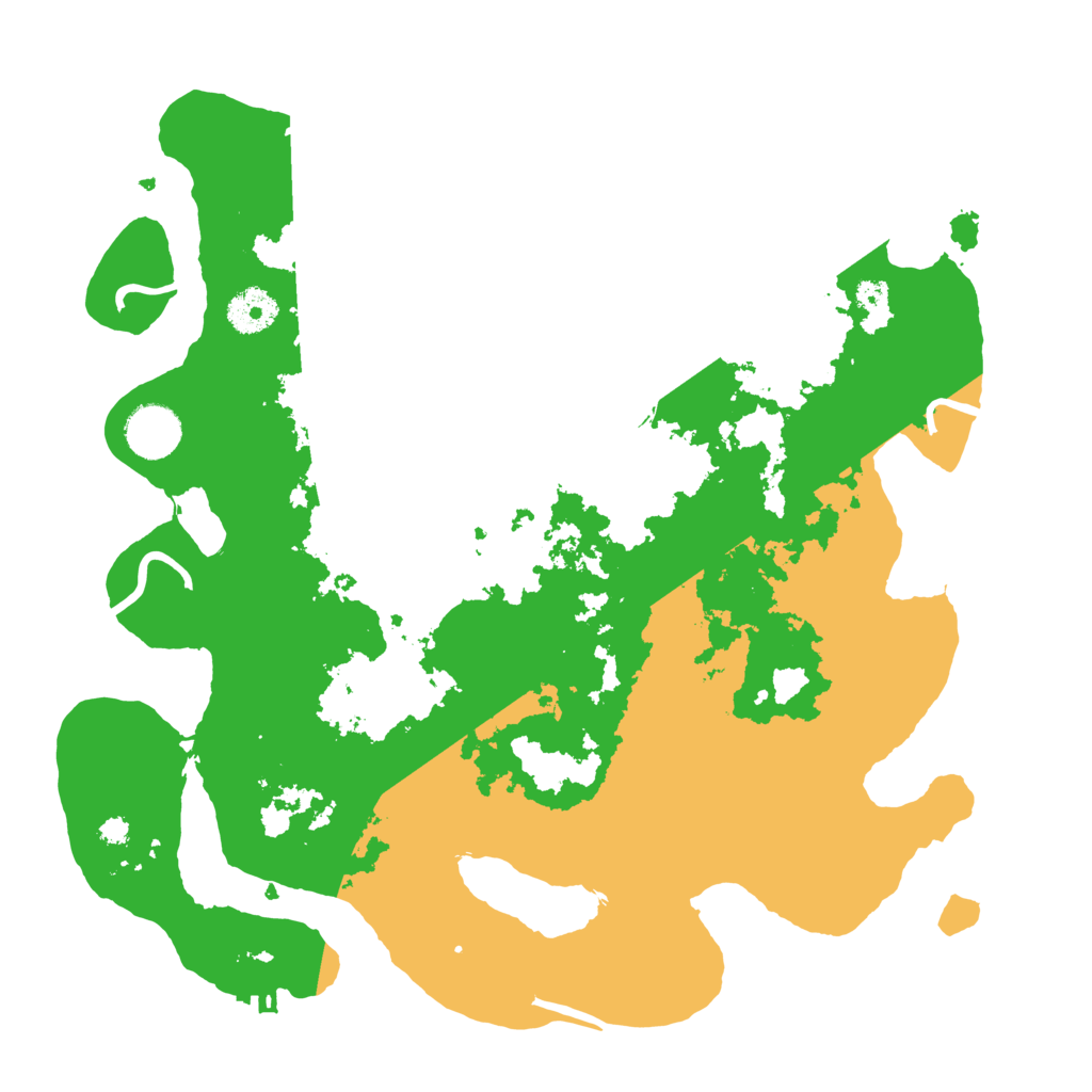 Biome Rust Map: Procedural Map, Size: 3500, Seed: 2016156728