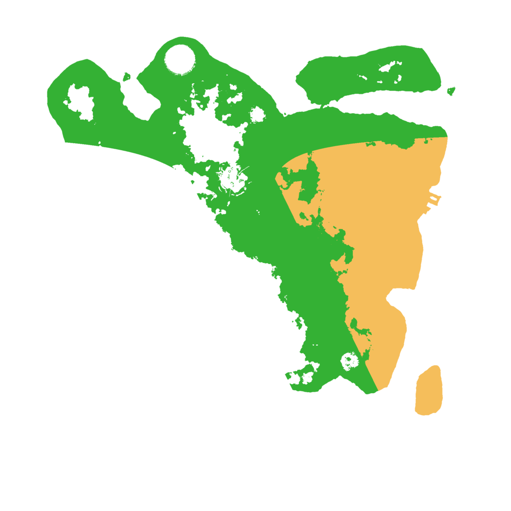 Biome Rust Map: Procedural Map, Size: 3000, Seed: 4315