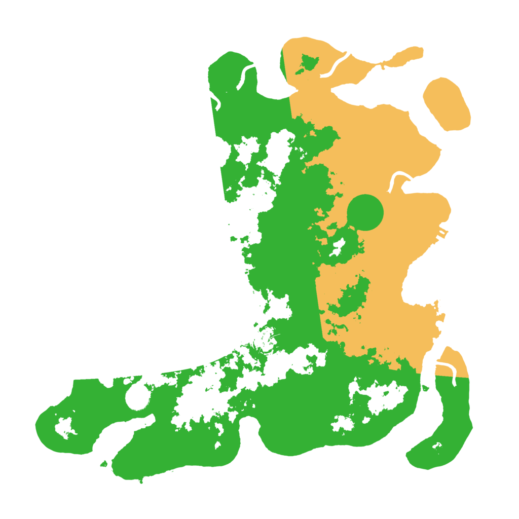 Biome Rust Map: Procedural Map, Size: 3750, Seed: 674779741