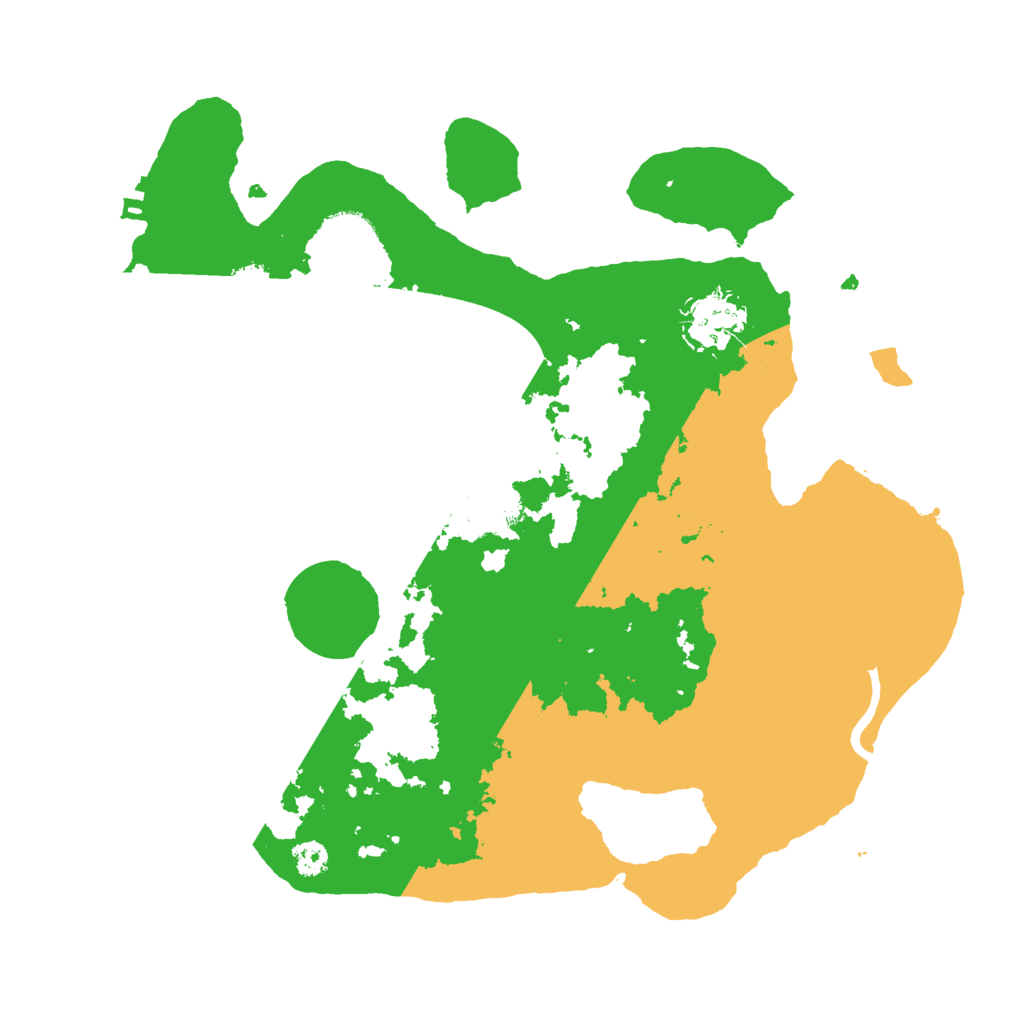 Biome Rust Map: Procedural Map, Size: 3000, Seed: 511914928