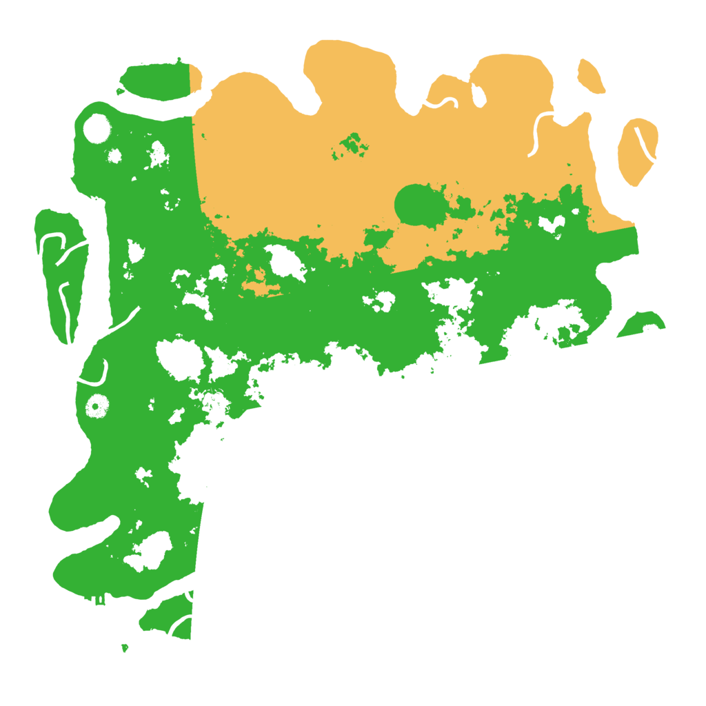 Biome Rust Map: Procedural Map, Size: 4500, Seed: 1213659103