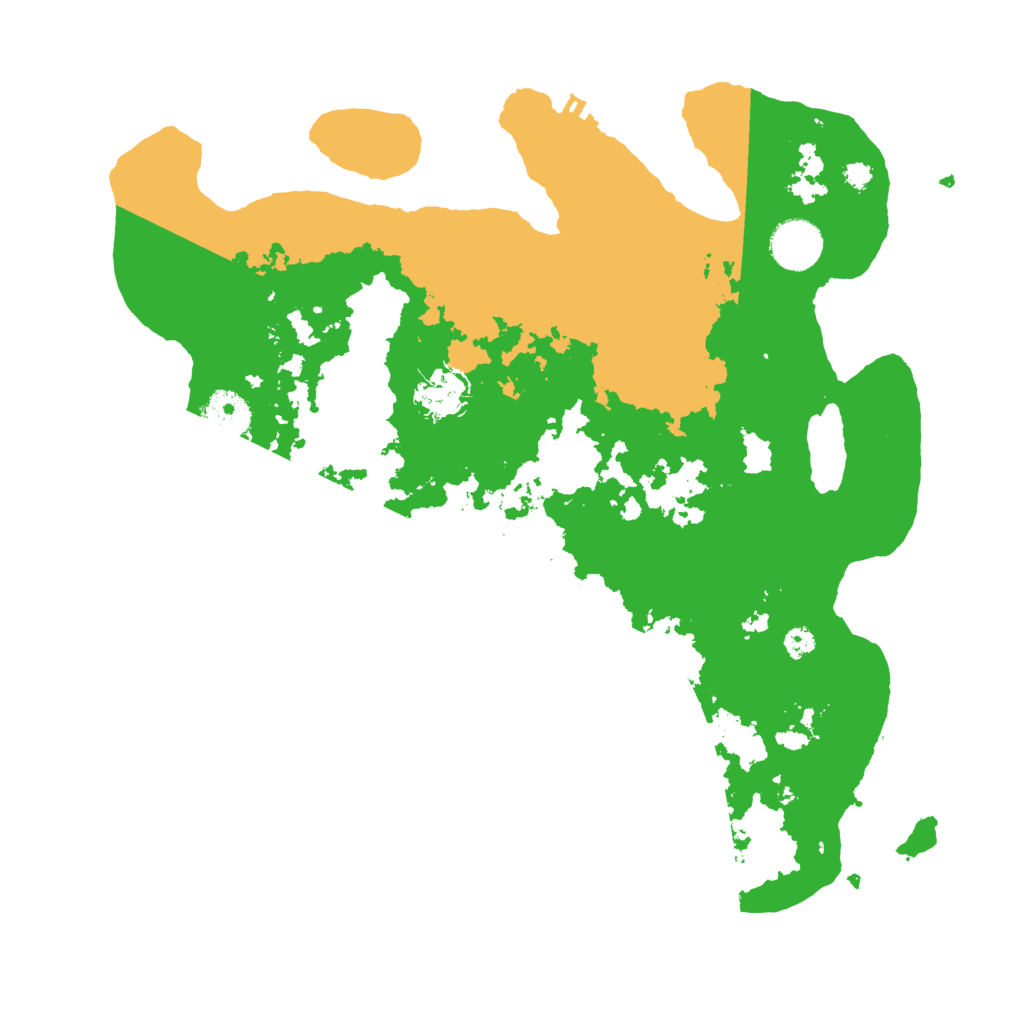 Biome Rust Map: Procedural Map, Size: 3500, Seed: 2124349559