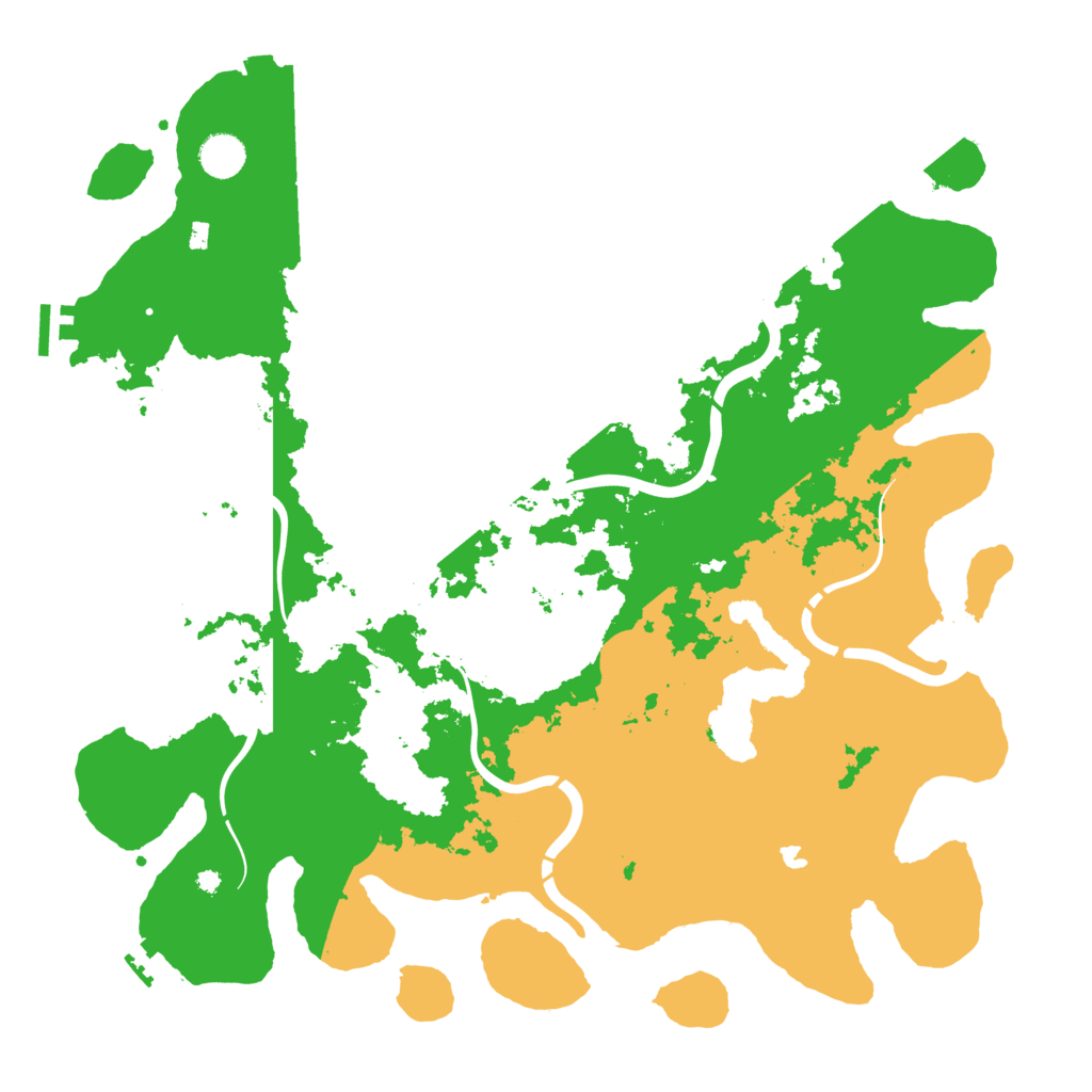 Biome Rust Map: Procedural Map, Size: 4250, Seed: 332505993