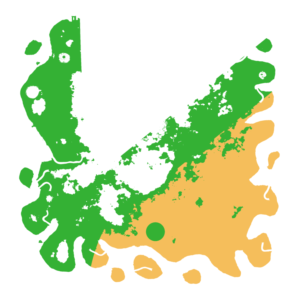 Biome Rust Map: Procedural Map, Size: 4250, Seed: 332505993