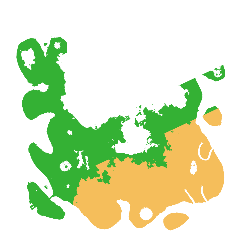 Biome Rust Map: Procedural Map, Size: 3500, Seed: 973084628