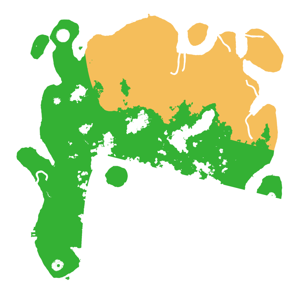 Biome Rust Map: Procedural Map, Size: 4000, Seed: 113770182
