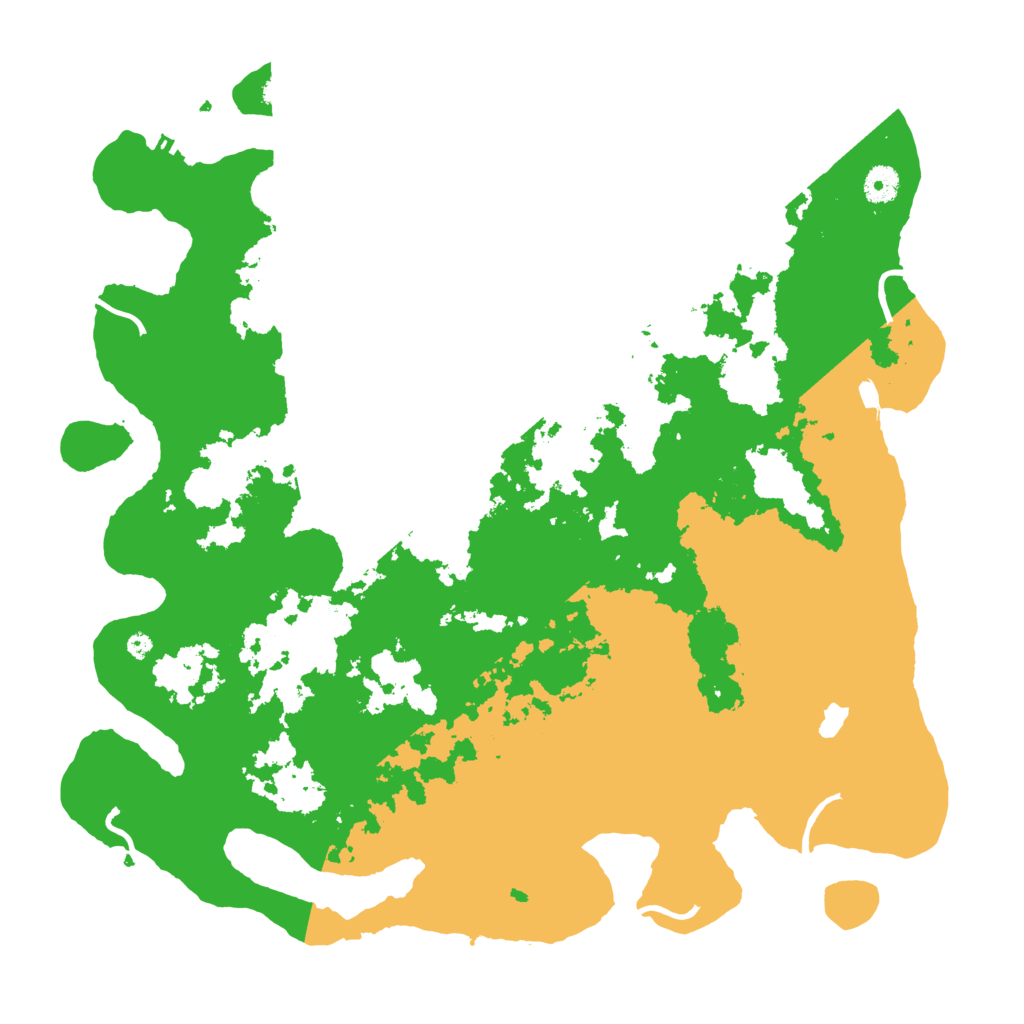 Biome Rust Map: Procedural Map, Size: 4250, Seed: 163921588