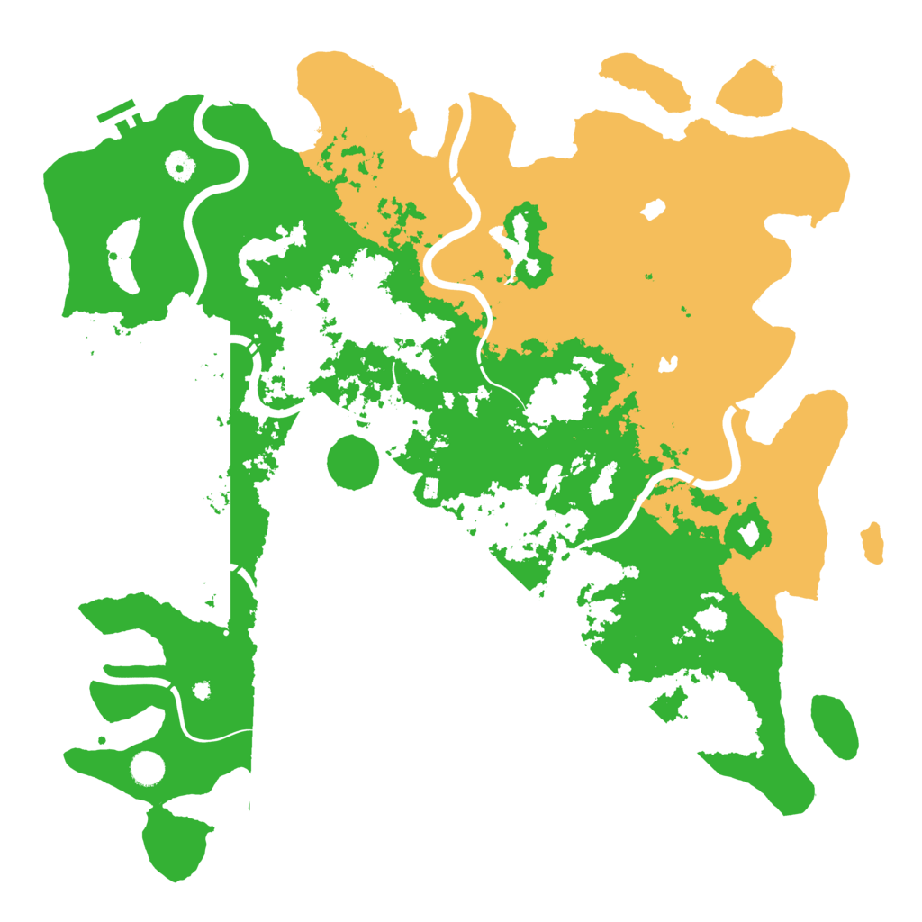 Biome Rust Map: Procedural Map, Size: 4700, Seed: 346423562