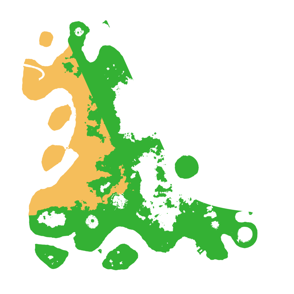 Biome Rust Map: Procedural Map, Size: 3500, Seed: 1765822617