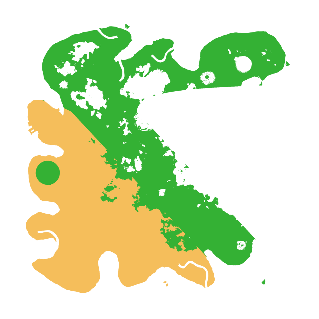 Biome Rust Map: Procedural Map, Size: 3500, Seed: 919369416