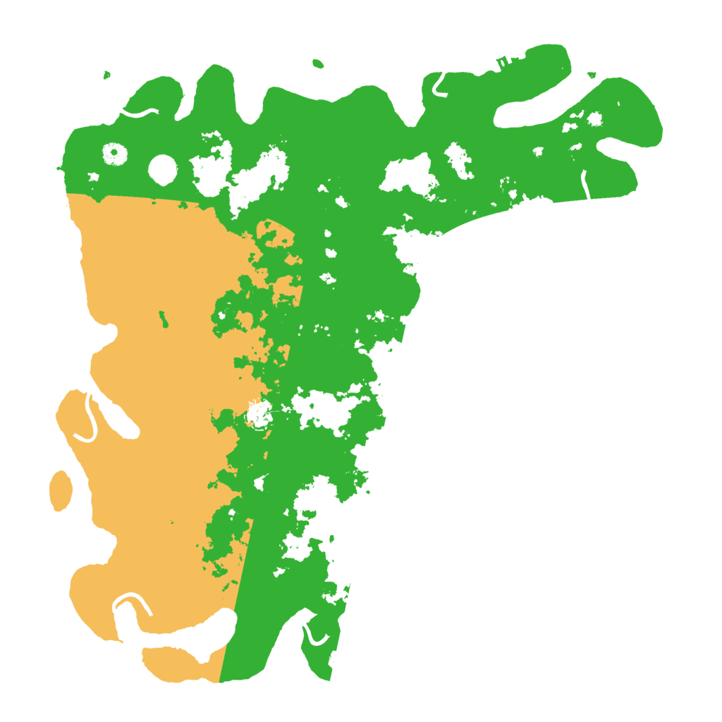 Biome Rust Map: Procedural Map, Size: 4500, Seed: 91769512