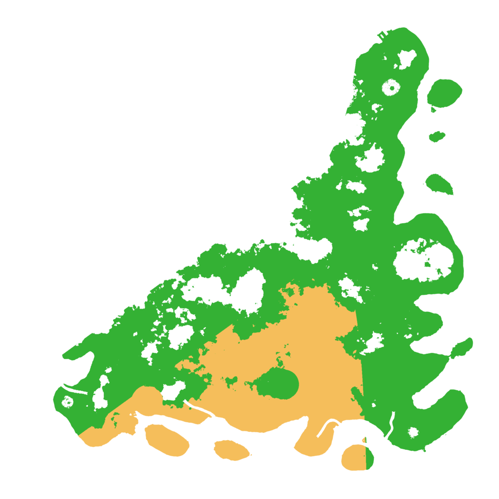 Biome Rust Map: Procedural Map, Size: 4500, Seed: 1811651799