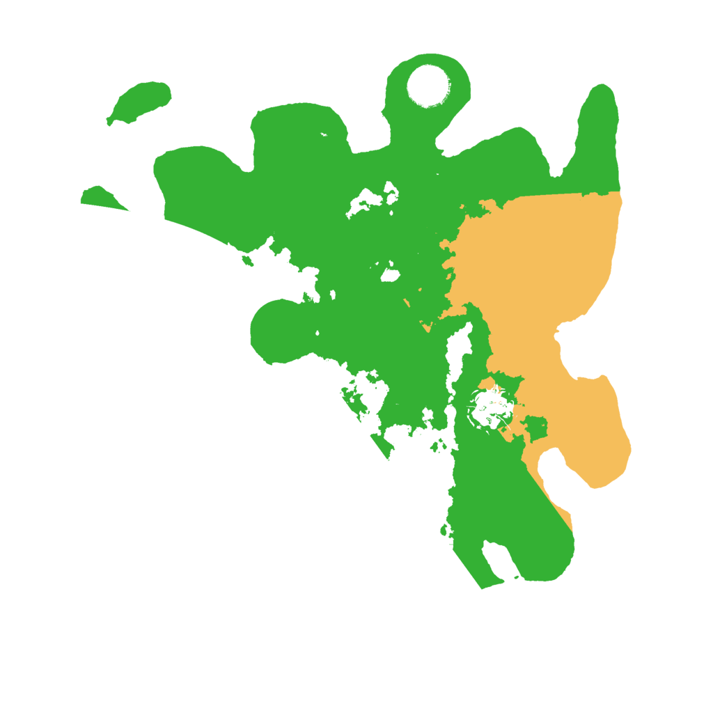 Biome Rust Map: Barren, Size: 3000, Seed: 1995200038