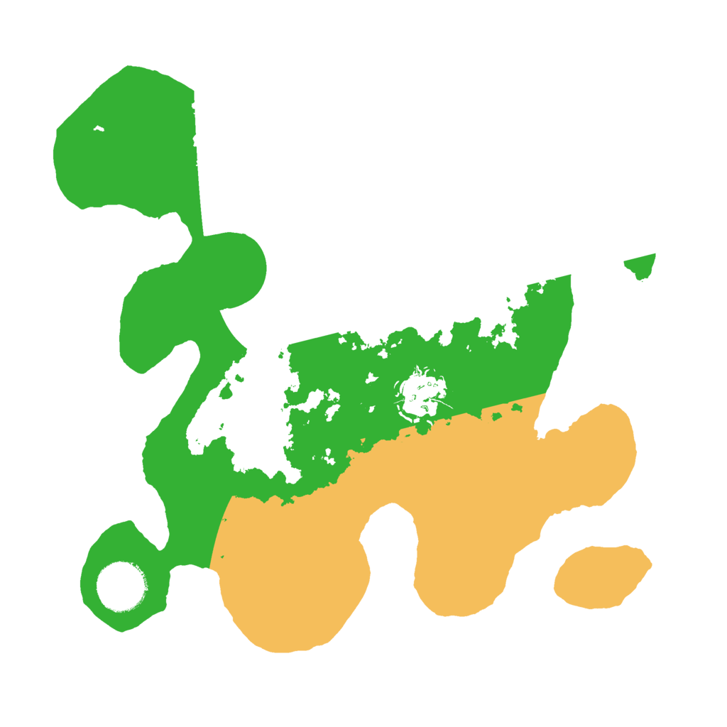 Biome Rust Map: Barren, Size: 2599, Seed: 1