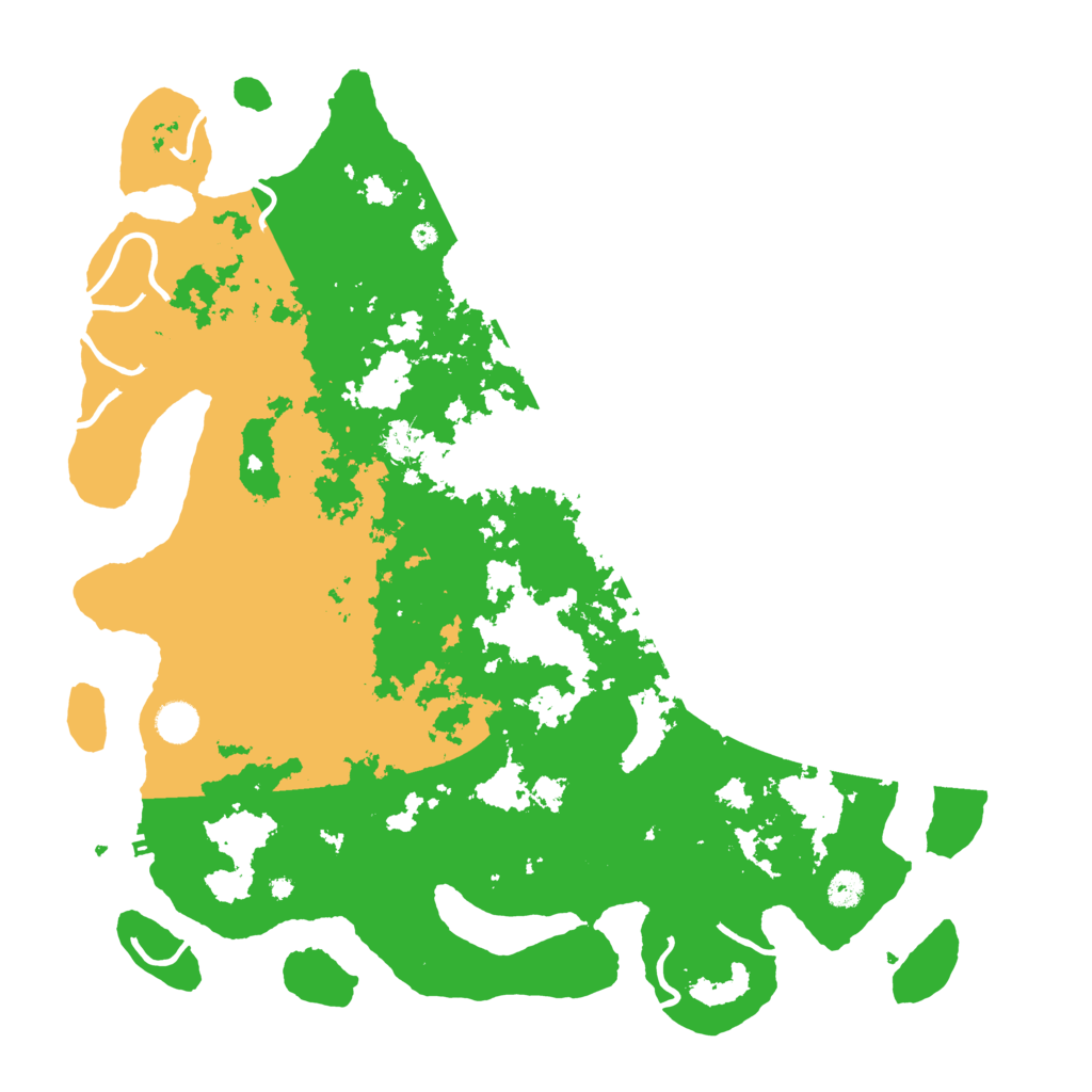 Biome Rust Map: Procedural Map, Size: 4500, Seed: 316237602