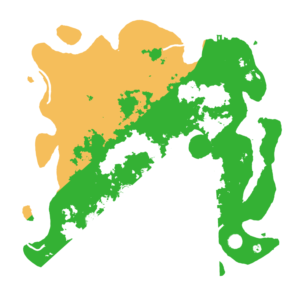 Biome Rust Map: Procedural Map, Size: 3600, Seed: 8102022