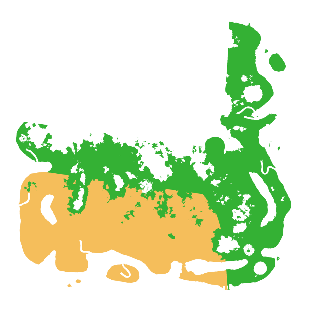 Biome Rust Map: Procedural Map, Size: 4300, Seed: 346