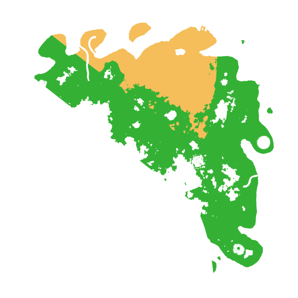 Biome Rust Map: Procedural Map, Size: 4000, Seed: 127361126