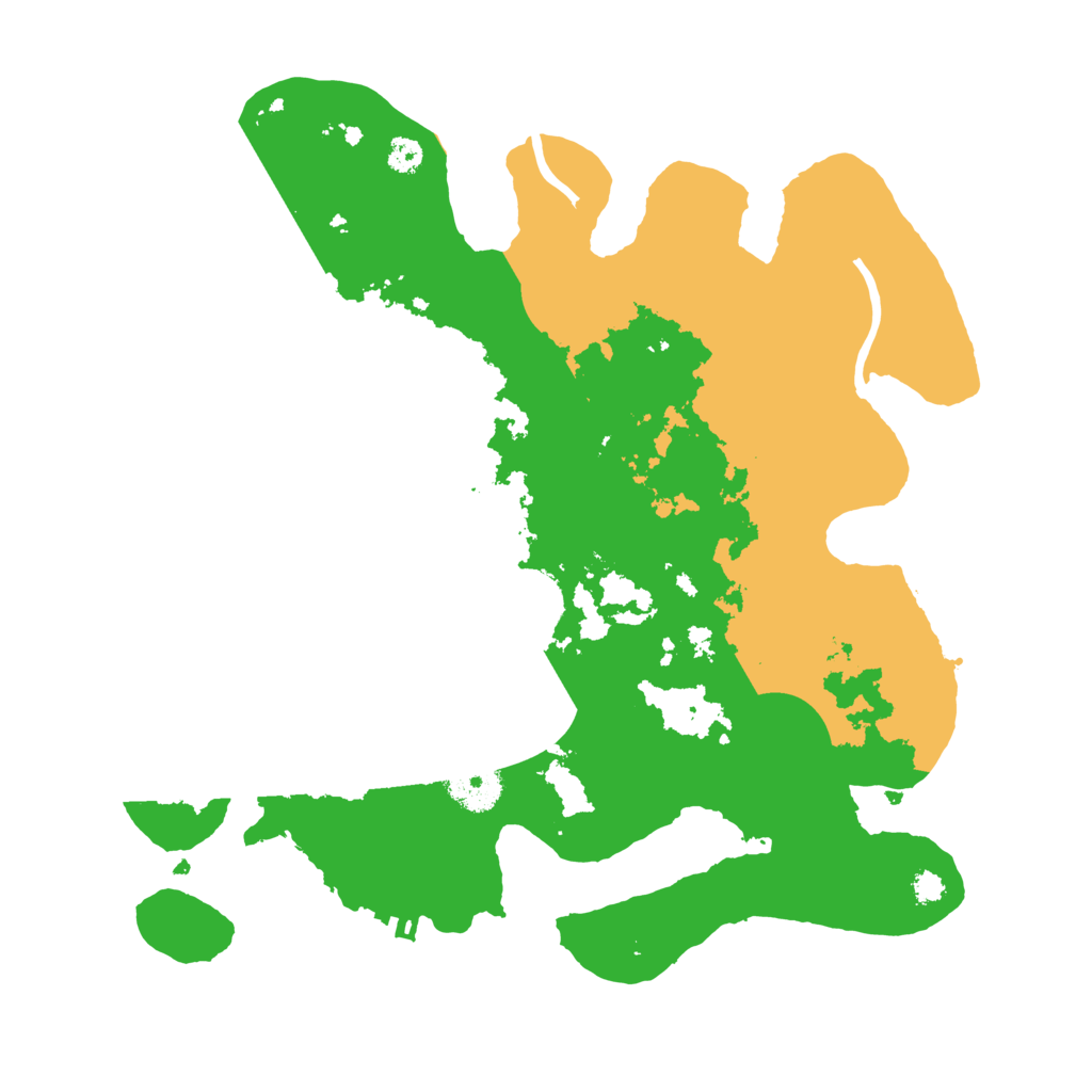 Biome Rust Map: Procedural Map, Size: 3200, Seed: 1922438851