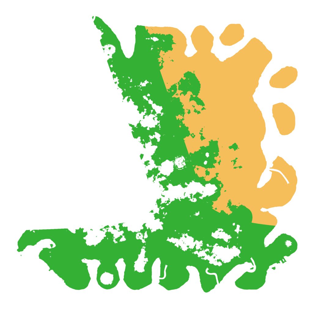 Biome Rust Map: Procedural Map, Size: 4500, Seed: 626325779