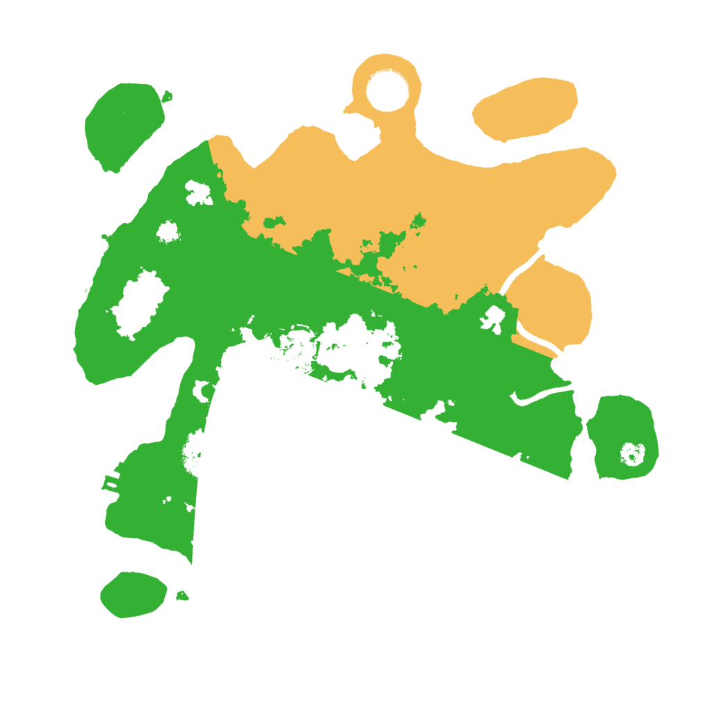 Biome Rust Map: Procedural Map, Size: 3000, Seed: 114877328