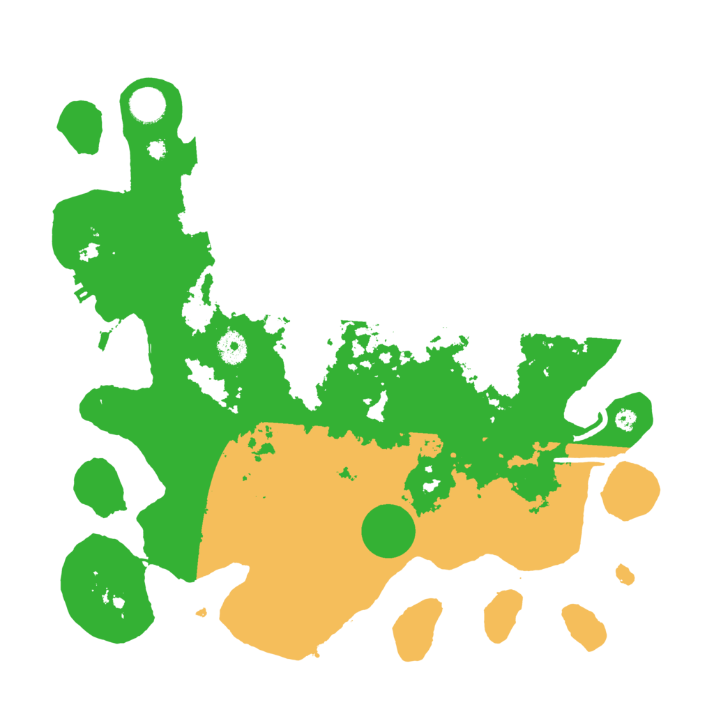 Biome Rust Map: Procedural Map, Size: 3500, Seed: 1806589117
