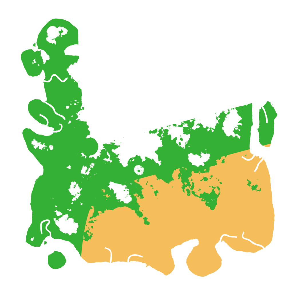 Biome Rust Map: Procedural Map, Size: 4500, Seed: 954982655