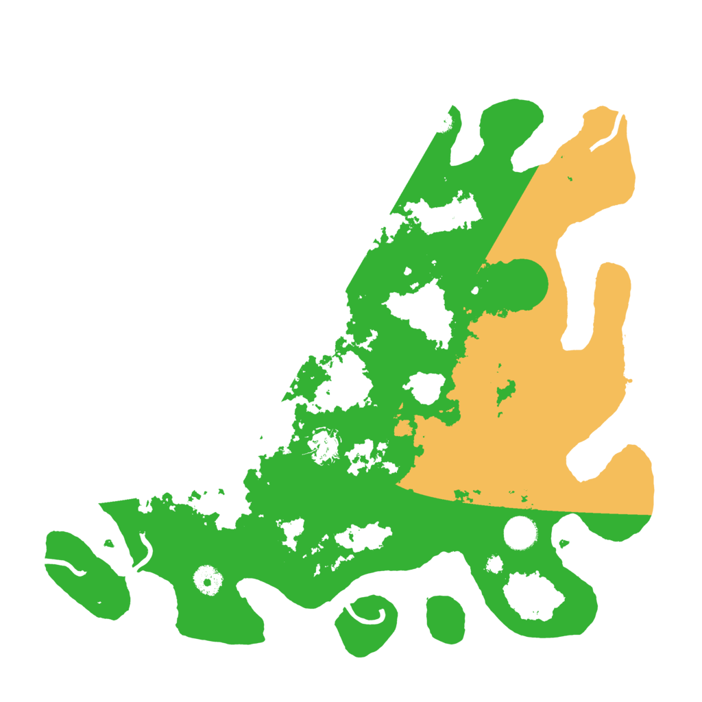 Biome Rust Map: Procedural Map, Size: 3700, Seed: 1407388677