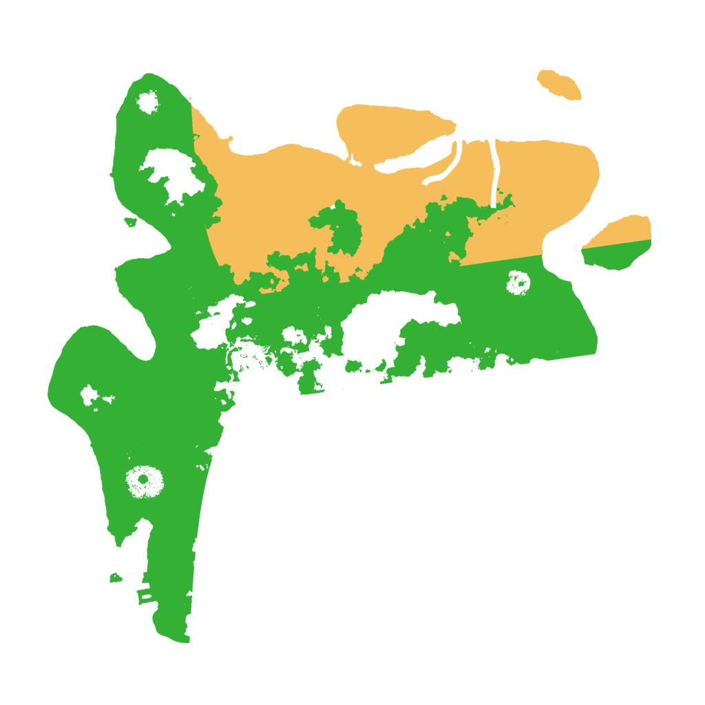 Biome Rust Map: Procedural Map, Size: 3000, Seed: 6330