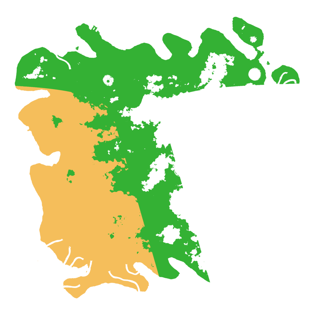 Biome Rust Map: Procedural Map, Size: 4500, Seed: 2584227