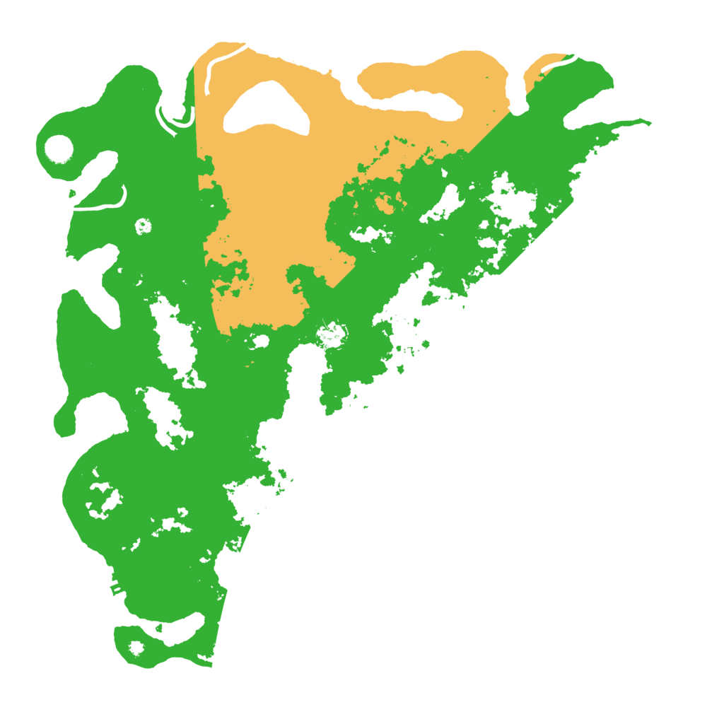 Biome Rust Map: Procedural Map, Size: 4500, Seed: 67386