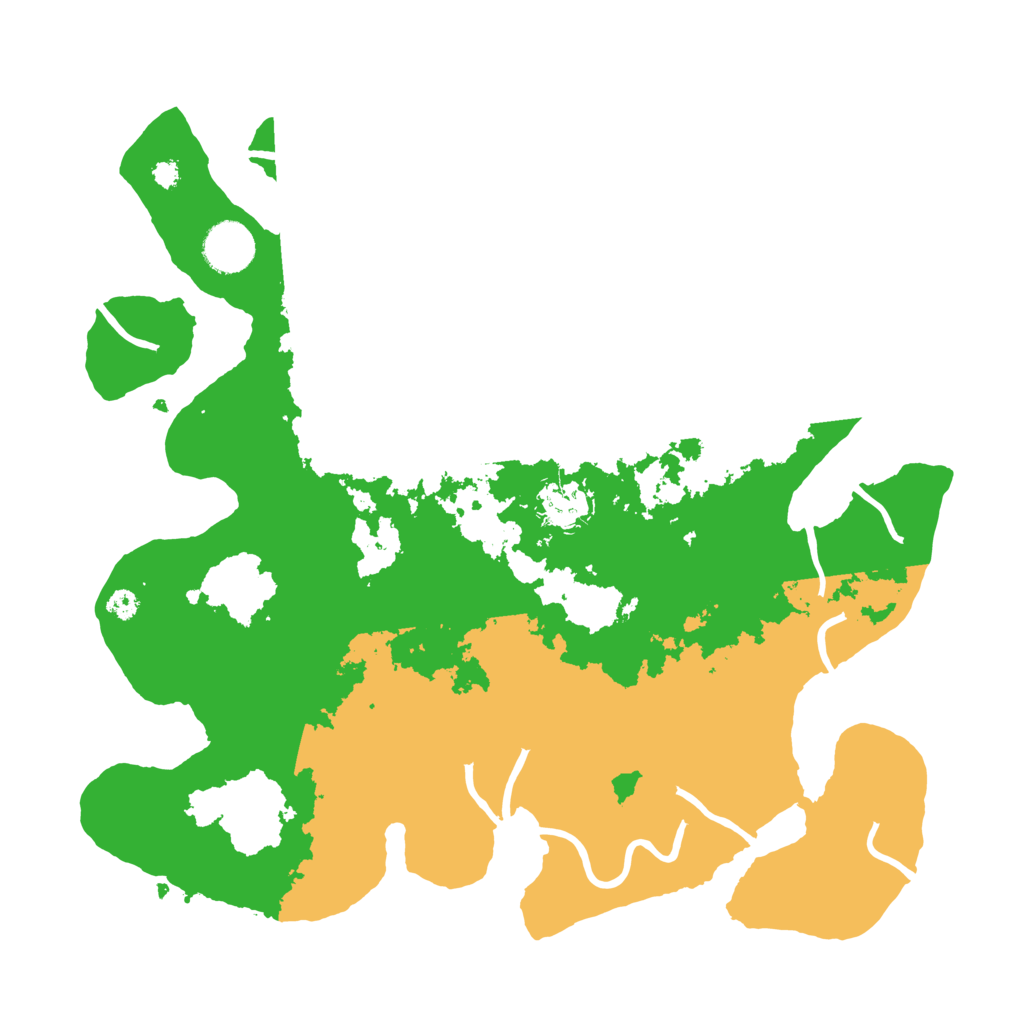 Biome Rust Map: Procedural Map, Size: 3500, Seed: 789531142