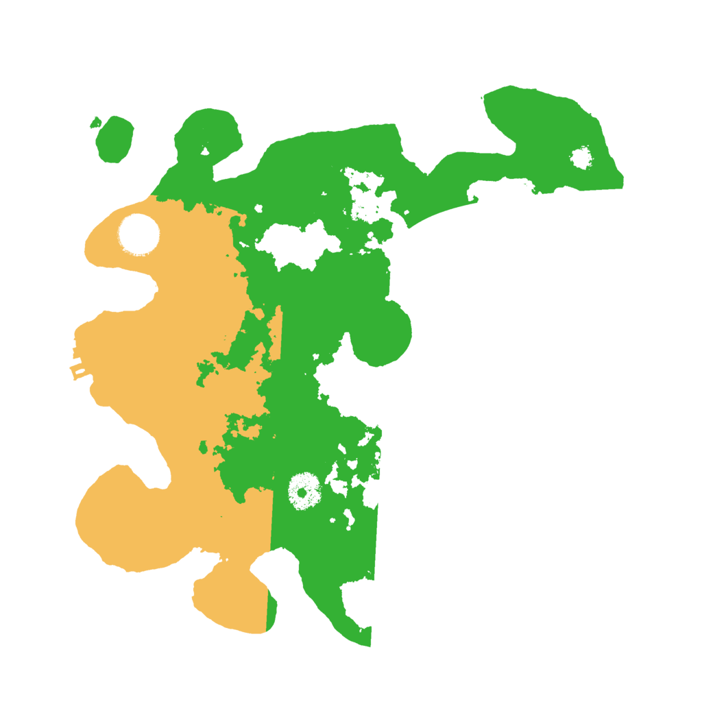 Biome Rust Map: Procedural Map, Size: 3000, Seed: 569841