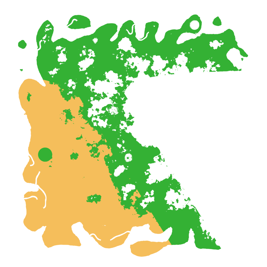 Biome Rust Map: Procedural Map, Size: 5000, Seed: 2047029775