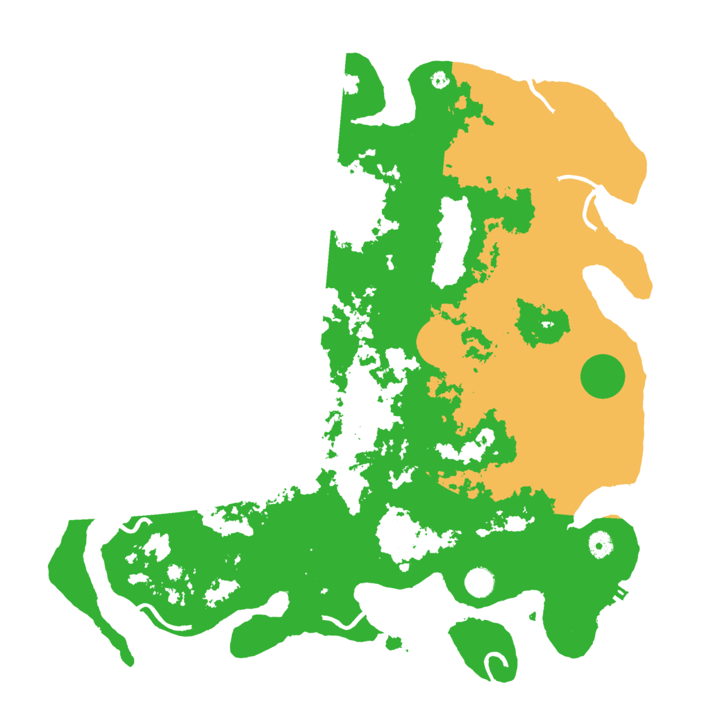 Biome Rust Map: Procedural Map, Size: 4220, Seed: 908833447